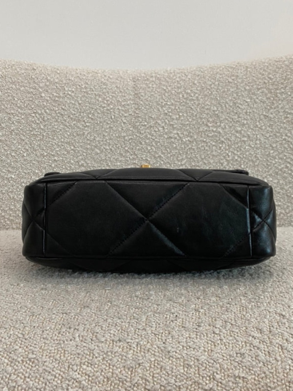 Authentic Pre-Owned Chanel 19 Bag Black Lambskin Small - Picture 3 of 16